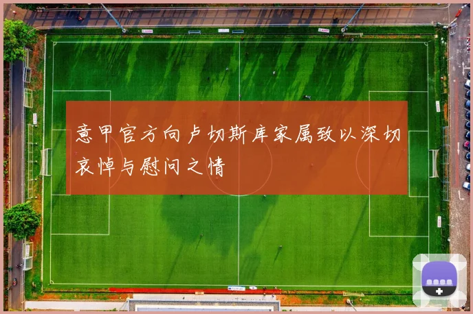 意甲官方向卢切斯库家属致以深切哀悼与慰问之情